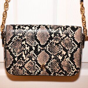 Ralph Lauren Snakeskin Crossbody Bag